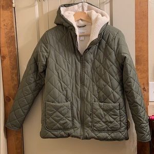 Old Navy Quilted Sherpa Jacket